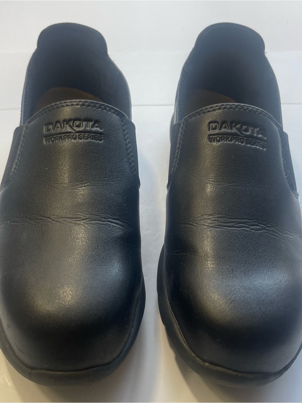 Dakota WorkPro Women's Slip On Safety Shoes Sz 6 Black Steel Toe CSA Approved